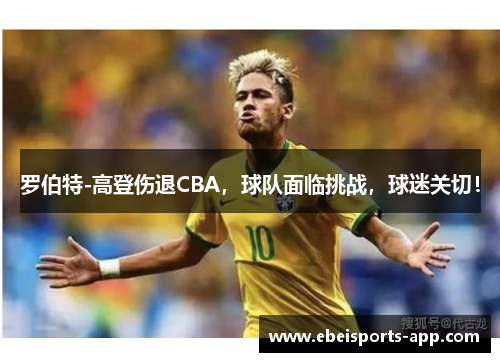 罗伯特-高登伤退CBA，球队面临挑战，球迷关切！