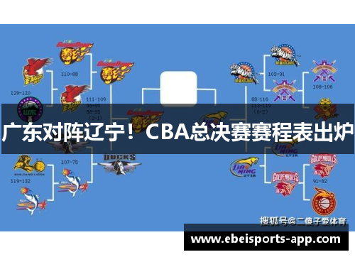 广东对阵辽宁！CBA总决赛赛程表出炉