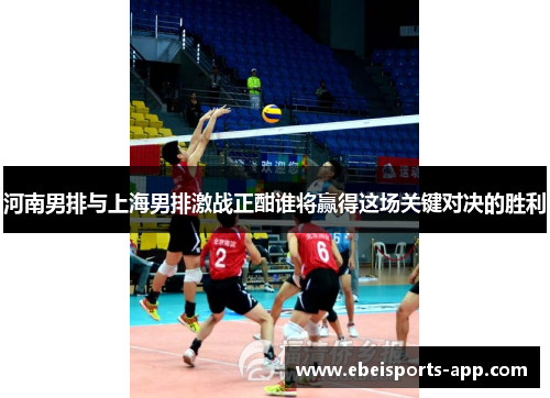 河南男排与上海男排激战正酣谁将赢得这场关键对决的胜利
